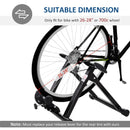 Black Magnetic Bike Trainer Stand for 26''-28'' & 700C Bikes