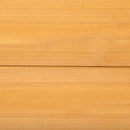 Wooden Kids Sand Pit with Four Seats, Blue, Garden Playground Sandbox