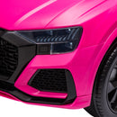 6V Pink Audi RS Q8 Kids Electric Ride-On Car with Remote Control