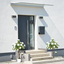 White Rose Artificial Plants Set of 2 in Pot, Indoor Outdoor Decor, 90cm