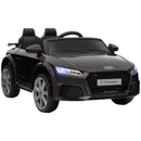 Black Audi TT Kids Ride-On Car with Remote Control and MP3 Player