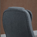 Dark Grey Ergonomic Office Chair with Armrests & Adjustable Height