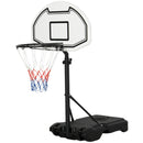 Adjustable Basketball Hoop for Pool Side - Blue
