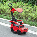 Red Toddler Ride-On Car Slider Walker