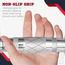 6kg Hex Rubber Dumbbells Set - Home Gym Weight Lifting Equipment