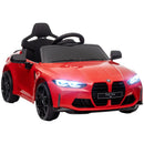 Red 12V BMW M4 Licensed Kids Car with Remote Control & Music