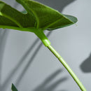Green Artificial Monstera Tree with 21 Leaves - Indoor/Outdoor Decor