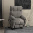 Grey Electric Power Lift Recliner Chair for Elderly with Remote Control
