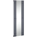 Grey 180 x 60cm Mirror Space Heater for Home - Quick Warm-up Radiator