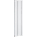 White Vertical Designer Radiator - 456 x 1800 mm Double Panel Wall Heater