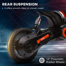 Red Electric Motorbike with Twist Grip Throttle and Music - 16km/h Max Speed