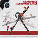 Red Inversion Table with Safety Belt for Muscle Pain Relief