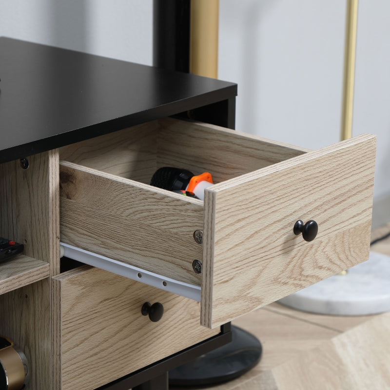 Black Frame TV Stand (Up to 60" TV's)