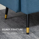 Blue Love Seat for Two