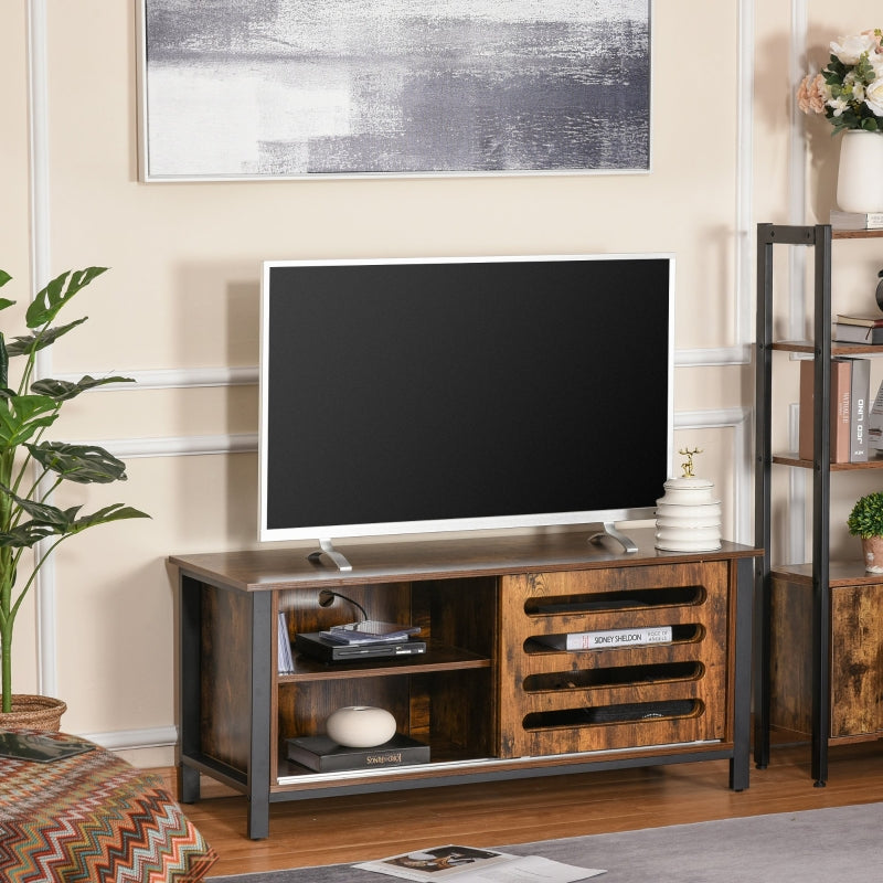 Tarnished Wooden TV Storage Unit