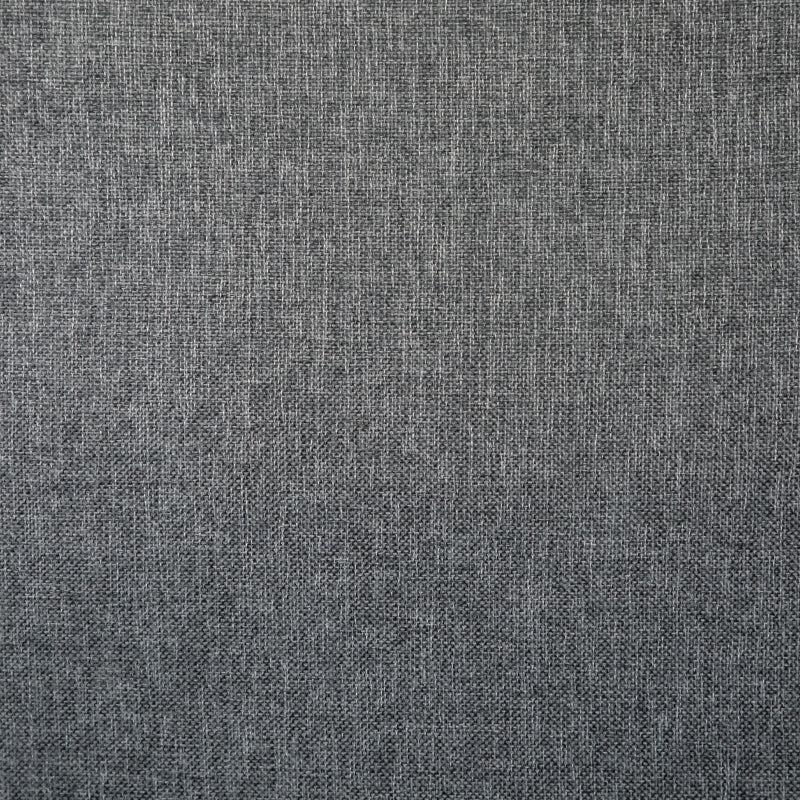 Graham Dark Grey 3 Seater Sofa With Nailhead Trim
