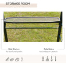 UV Protected Steel Frame BBQ Gazebo