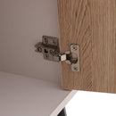 Wooden Style TV Stand With Cabinet And Doors