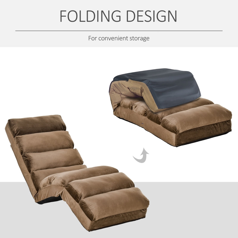 Brown Lazy Sofa Chair