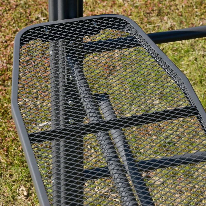 UV Protected Steel Frame BBQ Gazebo