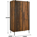 Abbey 2 Door Wardrobe 