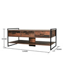 Abbey Coffee Table with 3 Drawers 