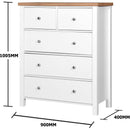 Astbury 2+3 Drawer Chest 