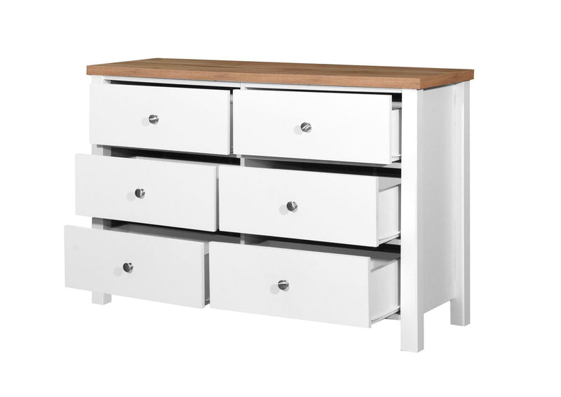 Astbury 3 PIECE BEDROOM SET 6 DRAWER 
