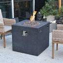 Elementi Ellington Gas Fire Pit Table - Gas Fire Pit Table