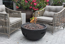 Elementi Jefferson Gas Fire Pit Bowl - Gas Fire Pit Bowl