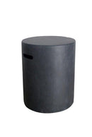 Elementi LPG Tank Cover - Round (Black) - Gas Tank Cover