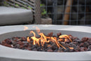 Elementi Lunar Gas Fire Pit Bowl - Gas Fire Pit Bowl