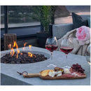 Elementi Metropolis Gas Fire Pit Table - Gas Fire Pit Table