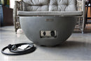 Elementi Nantucket Gas Fire Pit Bowl - Gas Fire Pit Bowl