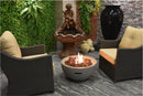 Elementi Nantucket Gas Fire Pit Bowl - Gas Fire Pit Bowl
