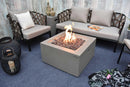 Elementi Ridgefield Gas Fire Pit - Gas Fire Pit