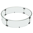 Elementi Wind Screen - Round (Small) - Fire Pit Windscreen