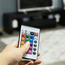 Gloss Black TV Stand With LED Lights