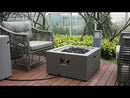 Ridgefield Square Gas Fire Pit Table