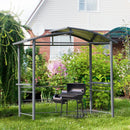 UV Protected Steel Frame BBQ Gazebo