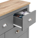 Lisbon 3 Piece Set (2 Door Wardrobe, 3+4 Chest, 2 Drw Bedside) - Bedroom Sets