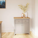Lisbon 3 Piece Set (TV Unit  2 Doors 1 Shelf, 2 Door & 2 Drawer Sideboard, 2 Drawer Coffee Table) Light Grey - Living Room Sets