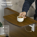 Retro White Three Seater Sofabed With Wooden Table