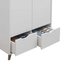 Pulford 2 Door Wardrobe with 2 Drawers - Cupboards & Wardrobes