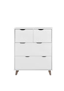 Pulford 3 Piece Bedroom Set 2+2 Drawer - Bedroom Sets