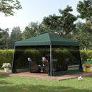 Green Gazebo With Netting