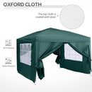 Small Green Pop Up Gazebo (3m x 3m)