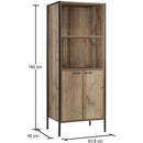 Stretton Storage Bookcase with 2 doors - Book cases
