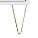 White Corner TV Cabinet