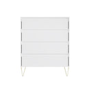 White 4 Drawer Chest
